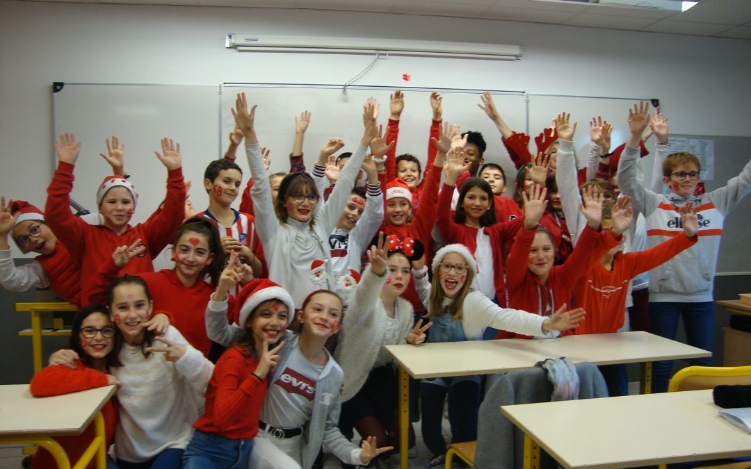 Une journée en rouge et blanc