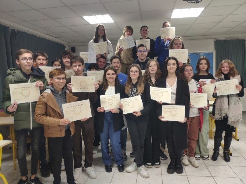 Remise des Diplômes du Brevet des Collèges